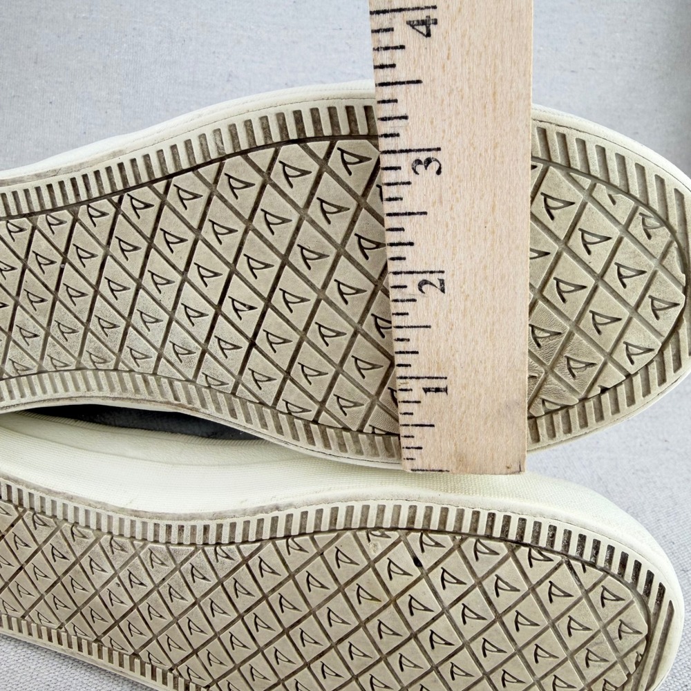 Sperry Crest Vibe Grey Nubuck Leather Sneakers Womens 8.5 STS82398 Boat Shoes - Picture 12 of 13